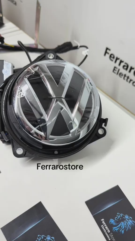 Telecamera Posteriore per Volkswagen, 170°Gradi, Retrocamera, Grado Protezione IP68