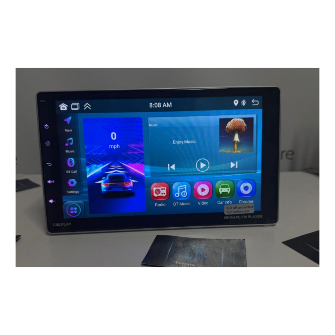 Autoradio Universale Estraibile | 1Din 9" Pollici | Android | Bluetooth | CarPlay | Android Auto | 2/32GB Ram