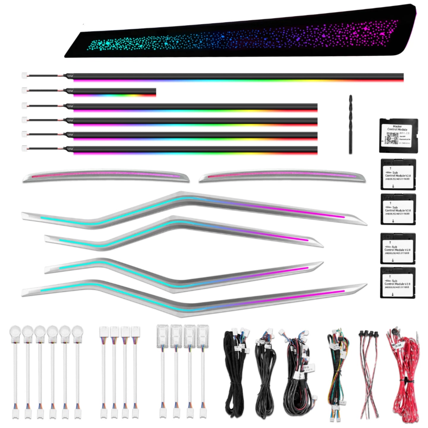 Ambient Light per BMW Serie 3 G20 (2018-2025), 64 Colori RGB