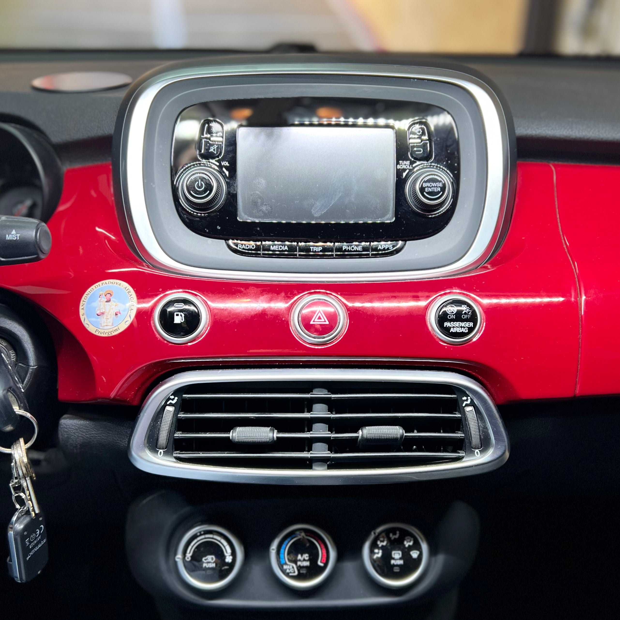Autoradio per Fiat 500x 7" | 2014-2020 | Android | Bluetooth | CarPlay | Android Auto | 2/64GB Ram