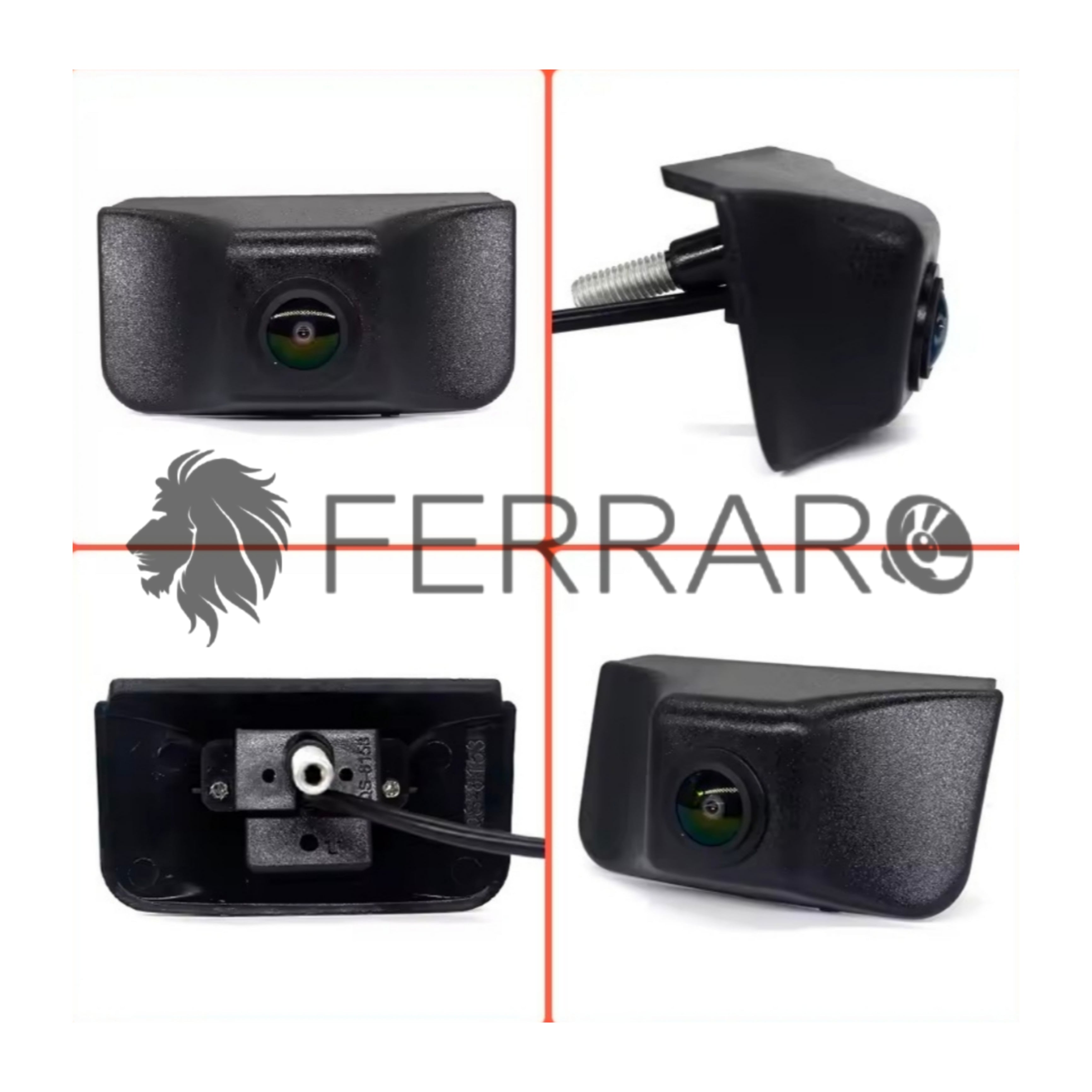Telecamera Frontale per Jeep Wrangler JK, Compass | AHD, 1920x1080 | 170° Gradi