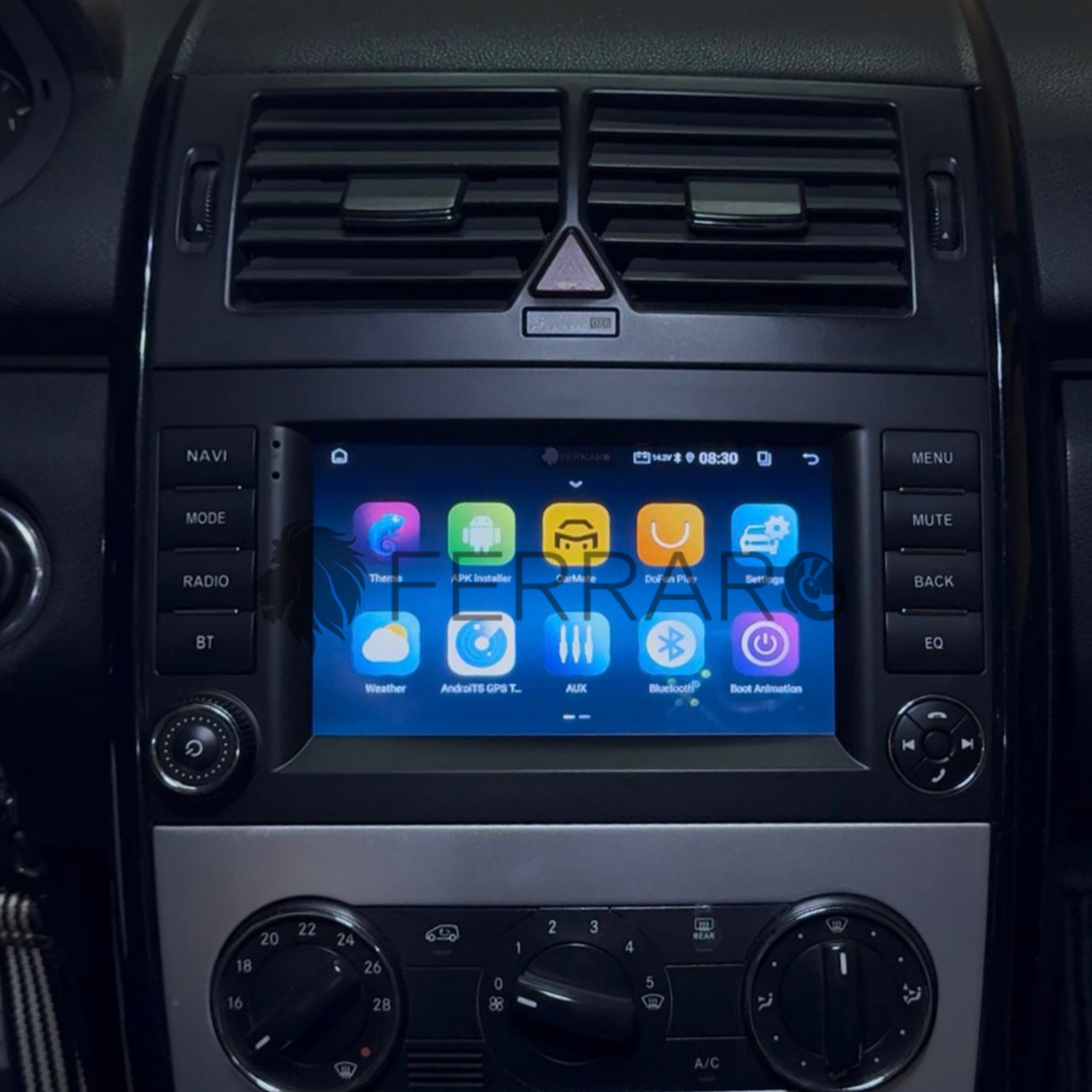 Autoradio per Mercedes Classe A/B 7" | 2004-2012 | Android | Bluetooth | CarPlay | Android Auto | 2GB/4GB/6GB/8GB Ram