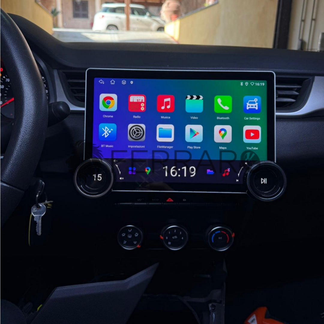 Autoradio per Renault Captur 11.8" 2K | 2019-2024 | Android | Bluetooth | CarPlay | Android Auto | 4/64GB Ram