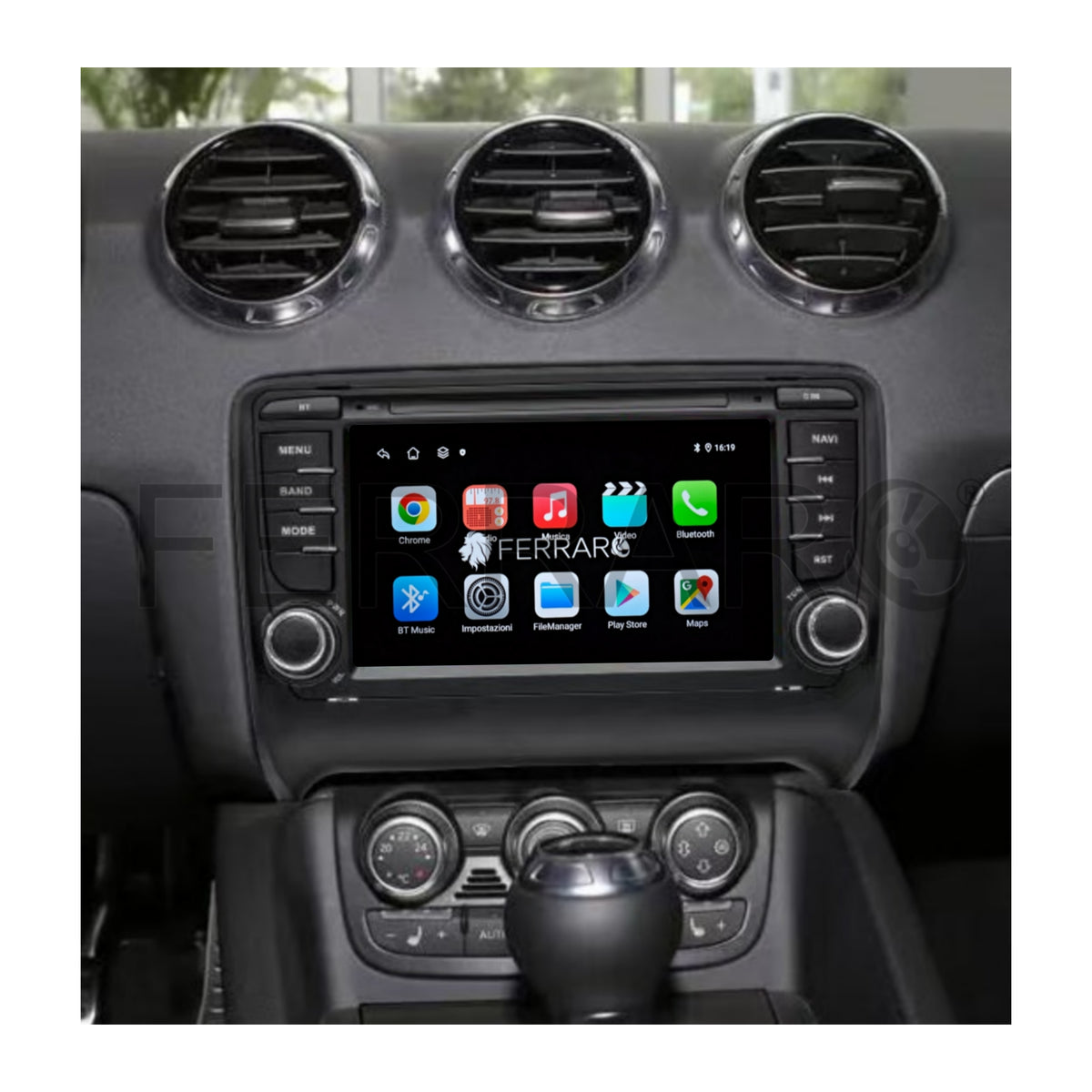 (PRENOTA) Autoradio per Audi TT 9" 2K (2006-2014) Android, Bluetooth, CarPlay, Android Auto, 12/256GB Ram