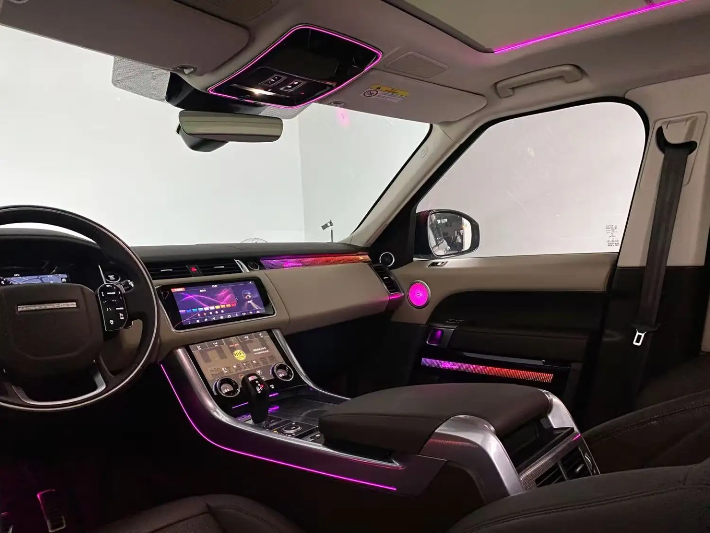 Ambient Light per Land Rover Range Rover Sport (2013-2022), 64 Colori RGB