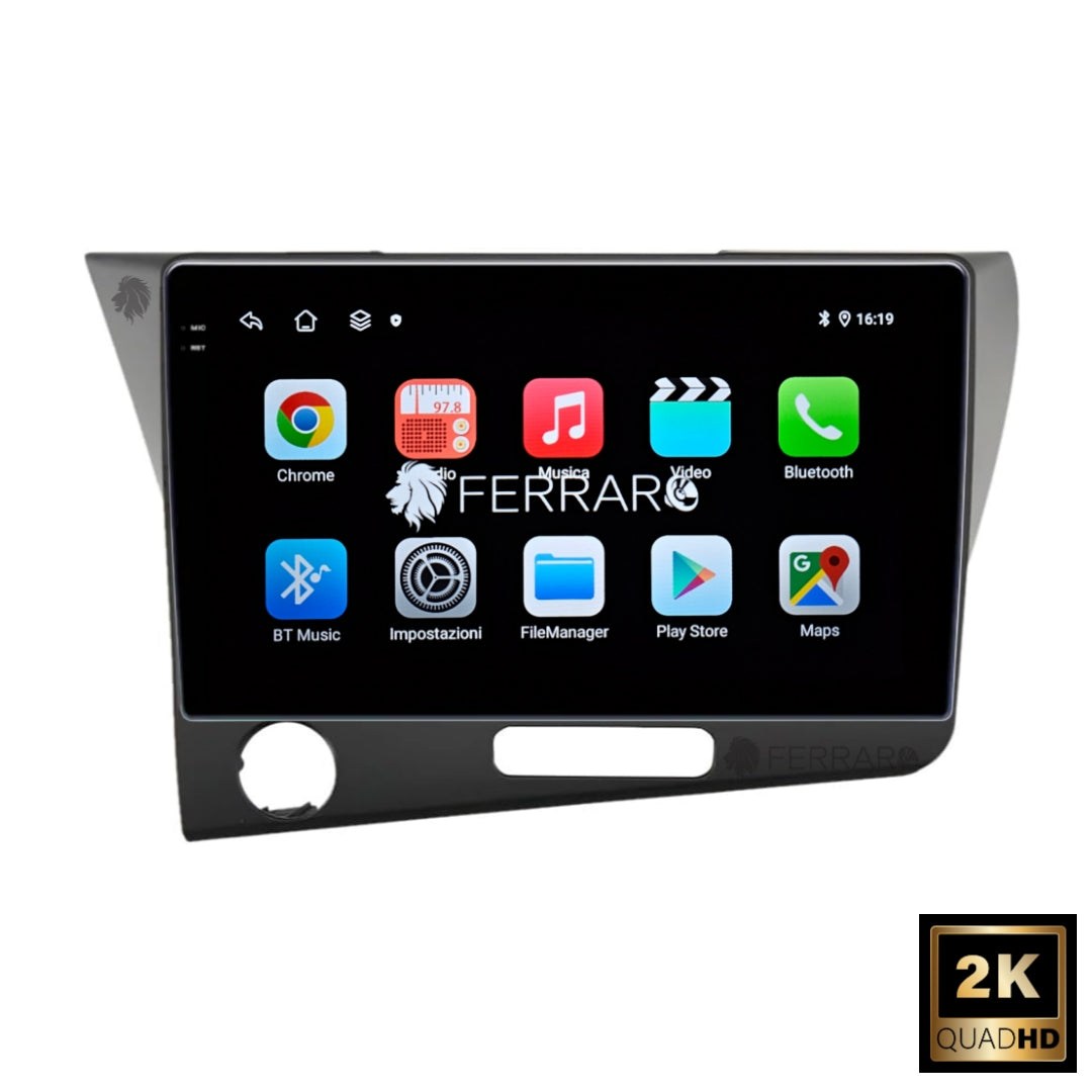 Autoradio per Honda CR-Z 9" 2K | 2010-2016 | Android | Bluetooth | CarPlay | Android Auto | 12/256GB Ram