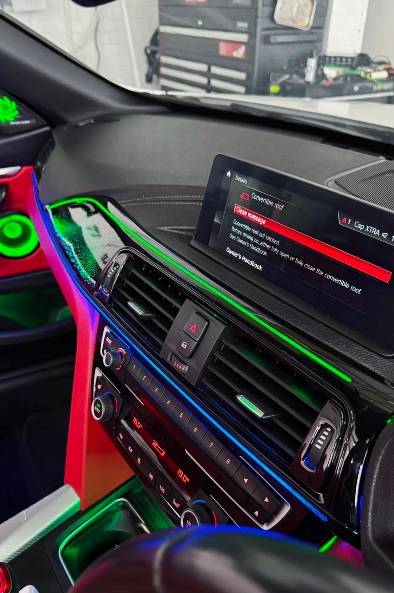 Ambient Light per BMW F30/F36, Serie 4 Gran Coupé, 256 Colori RGB