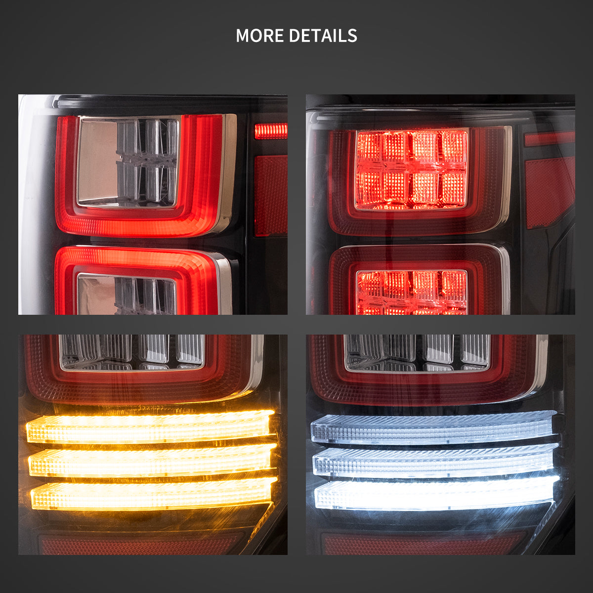 Fanali Posteriore Completo per Ford F150 12ª Serie (2009-2014) a LED