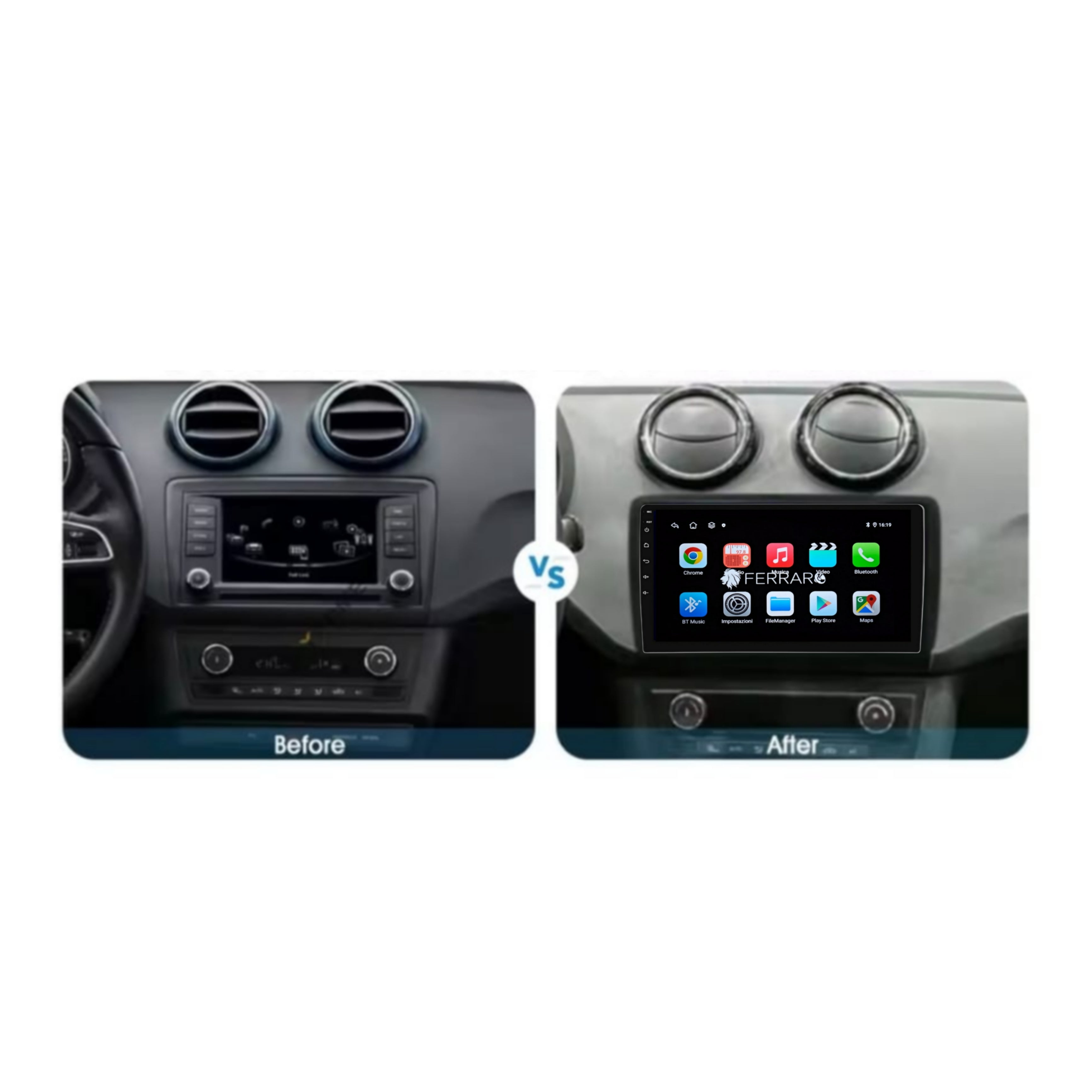 Autoradio per Seat Ibiza, Arona 9" | 2017-2021 | Android | Bluetooth | CarPlay | Android Auto | 2GB/4GB/6GB/8GB Ram