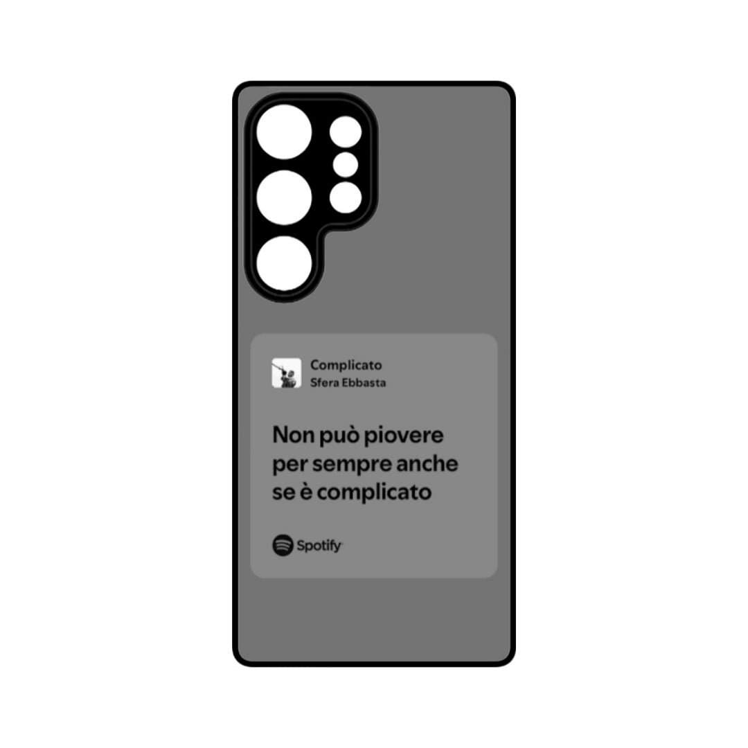 Cover Samsung, Frase Sfera Ebbasta