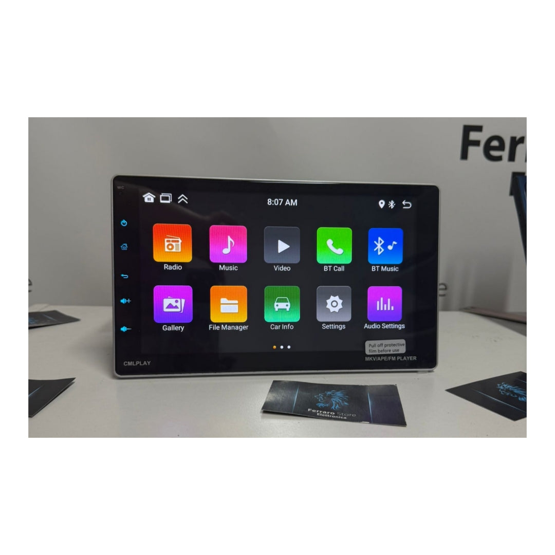 Autoradio Universale Estraibile | 1Din 9" Pollici | Android | Bluetooth | CarPlay | Android Auto | 2/32GB Ram