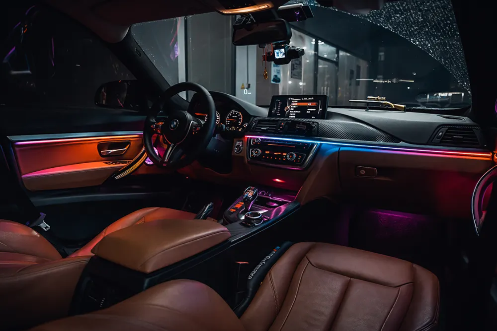 Ambient Light per BMW Serie 3 F34 GT (2013-2019), 256 Colori, APP