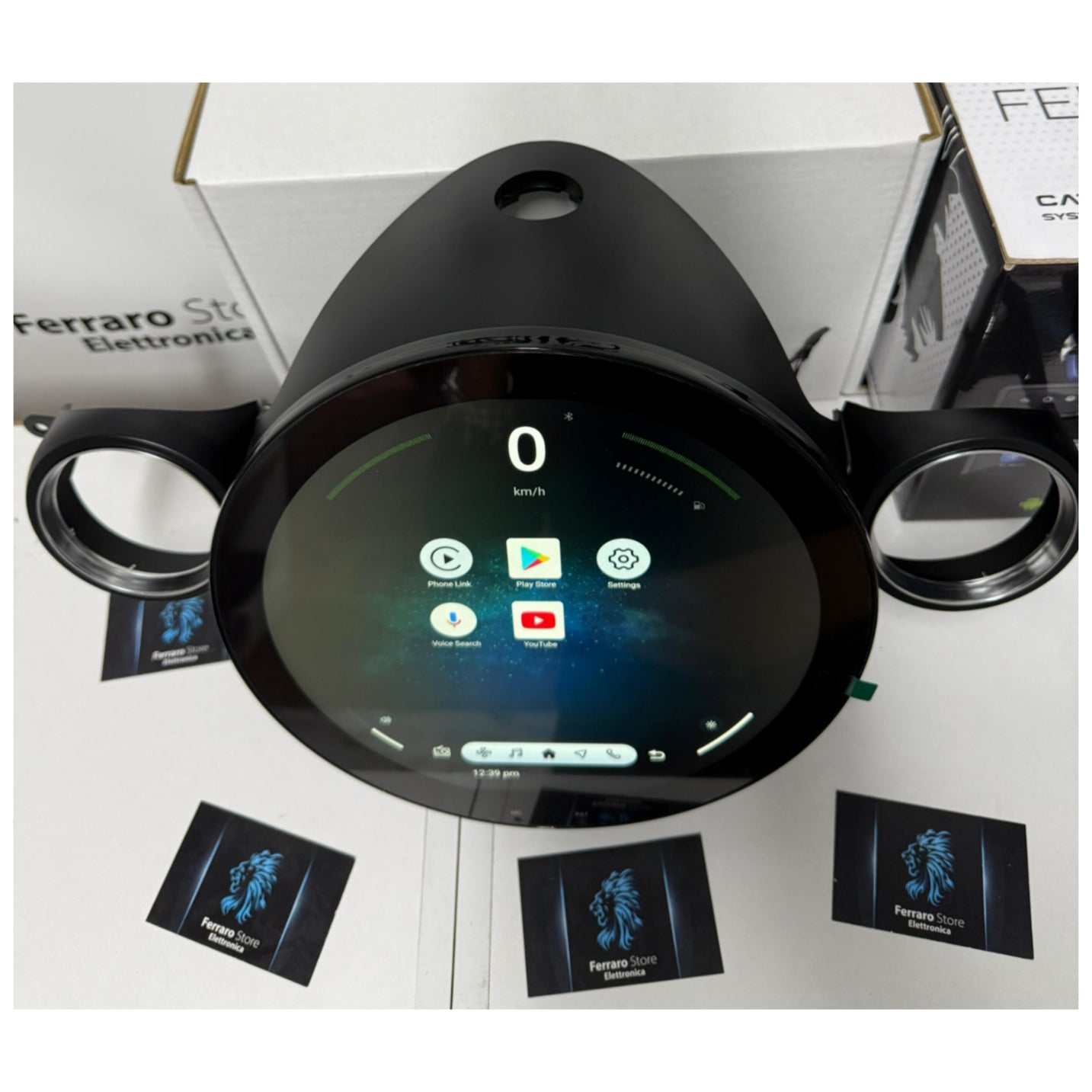 Autoradio per Mini Cooper R51, R56, R57, R58, R60, R61 11.7" | 2007-2011 | Android | Bluetooth | CarPlay | Android Auto | 4/8GB Ram