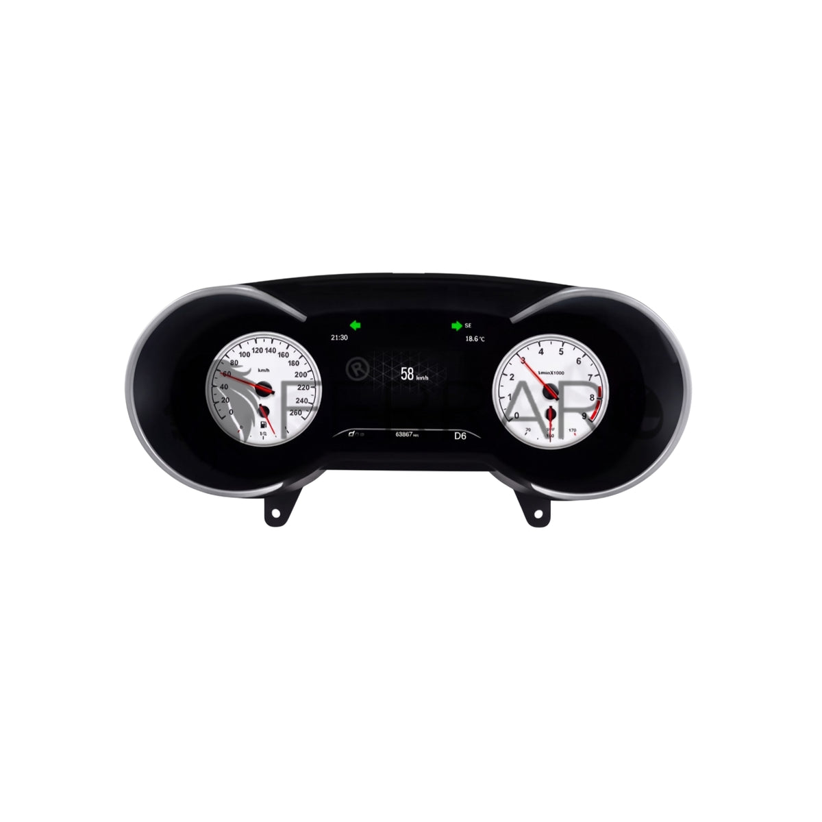 (PRENOTA) Virtual Cockpit 12.3" per Alfaromeo Giulia, Stelvio (2016-2024) HD Ultra, CarPlay e Android Auto