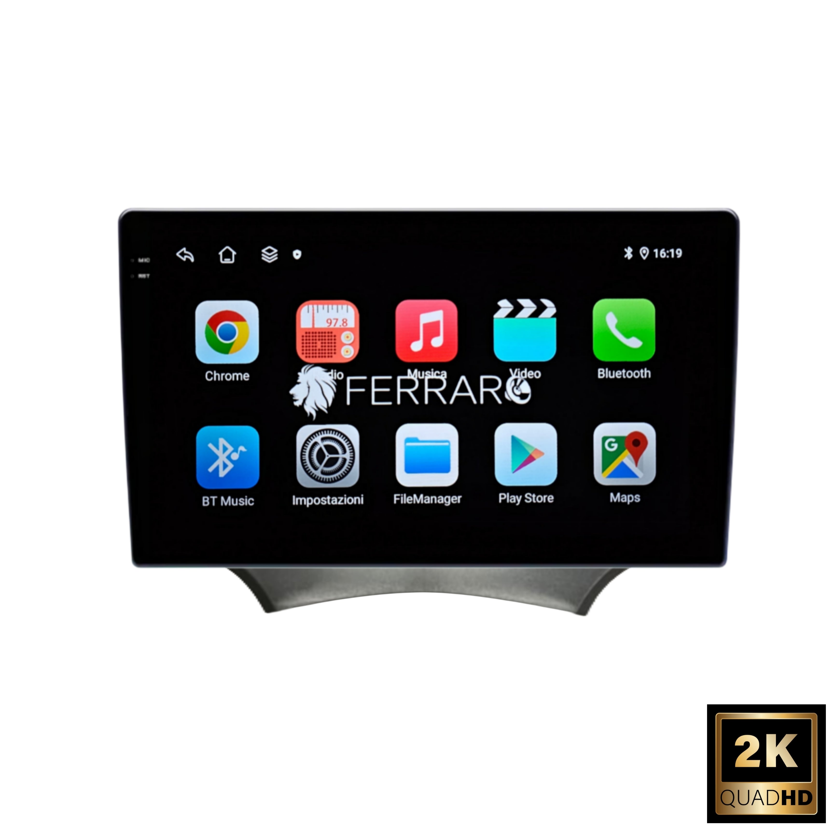 Autoradio per Ford Ka 9" 2K | 2008-2016 | Android | Bluetooth | CarPlay | Android Auto | 12/256GB Ram