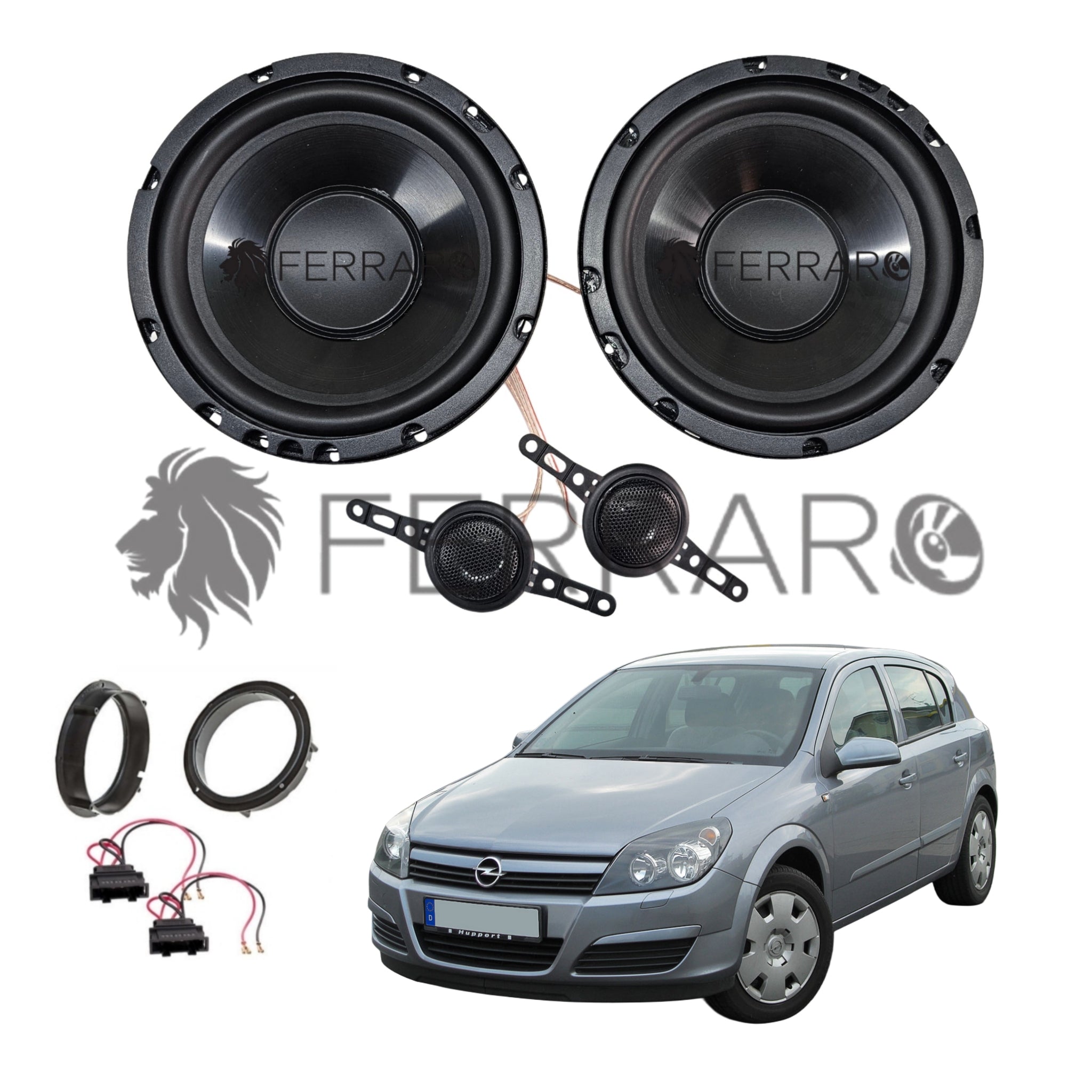 FerraroStore Kit 2 Altoparlanti | ASK-165.2 | Anteriori | Opel Astra H