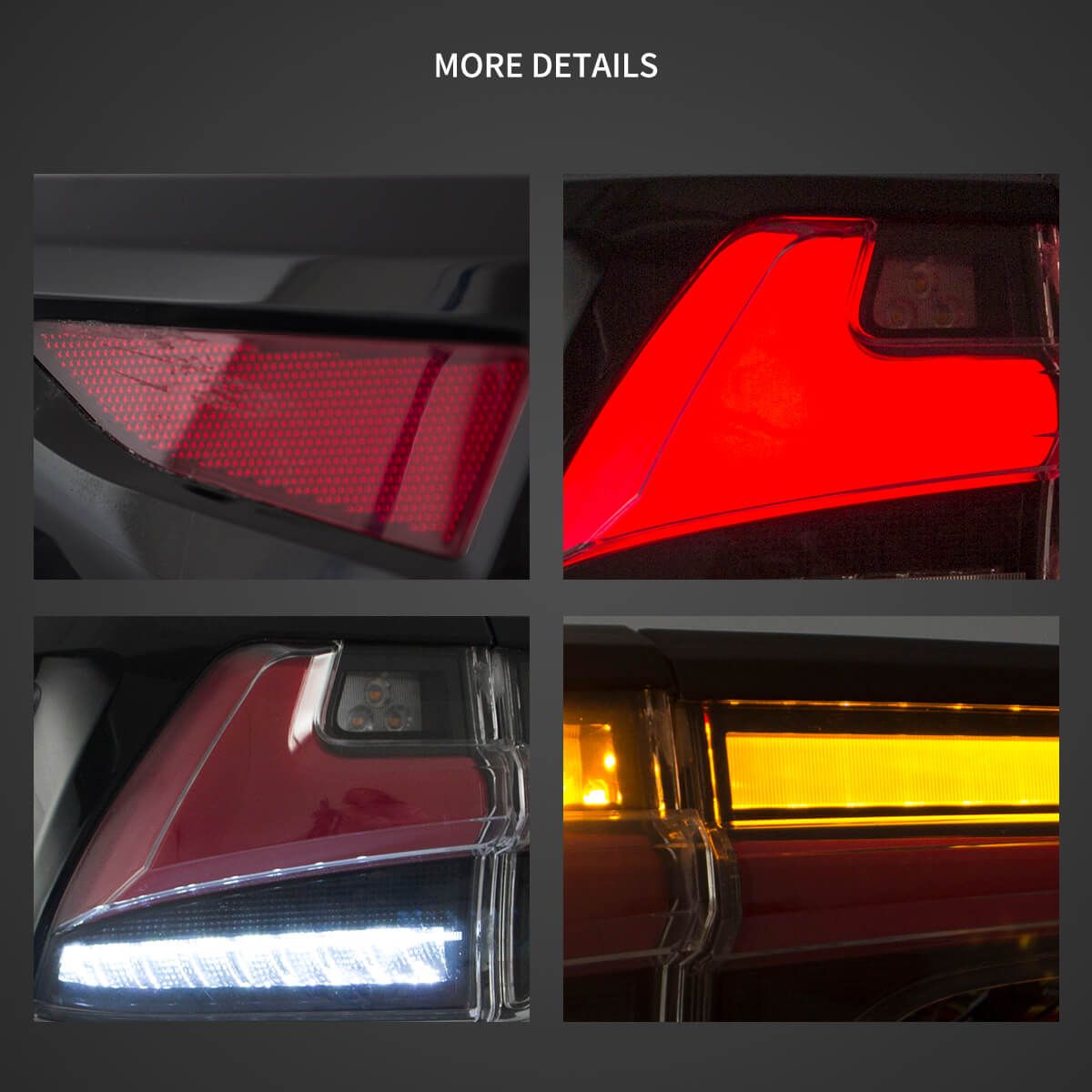 Fanali Posteriore Completo per Toyota Fortuner (2015-2020) a LED