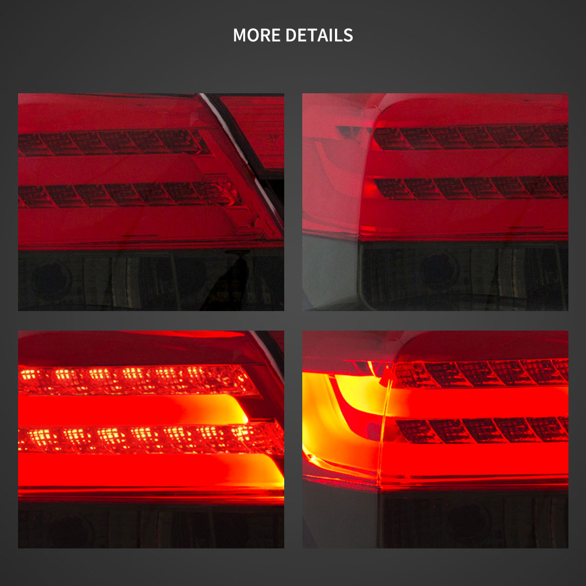 Fanali Posteriore Completo per Honda Accord VIII (2008-2012) a LED