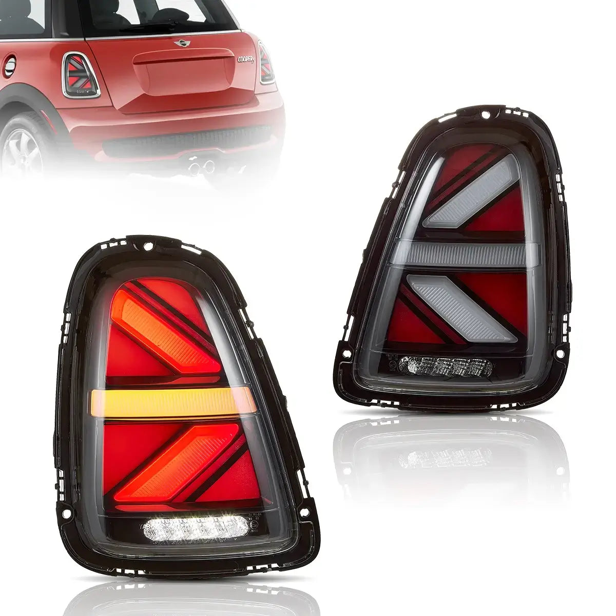 Fanali Posteriore Completo per BMW Mini Cooper S R56, R57, R58, R59 (2007-2013) a LED