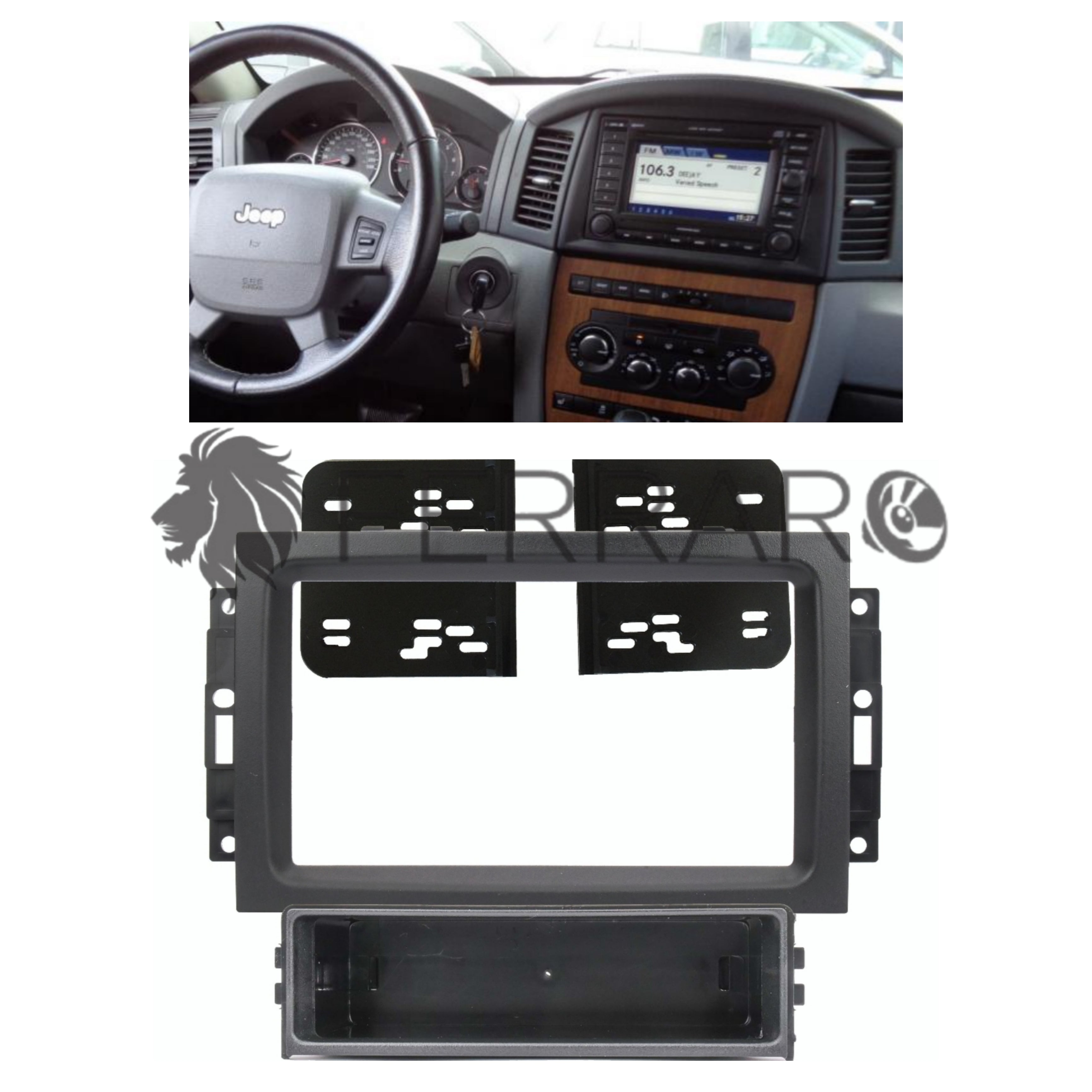 Kit Mascherina 2DIN | Jeep Grand Cherokee | 2005-2011