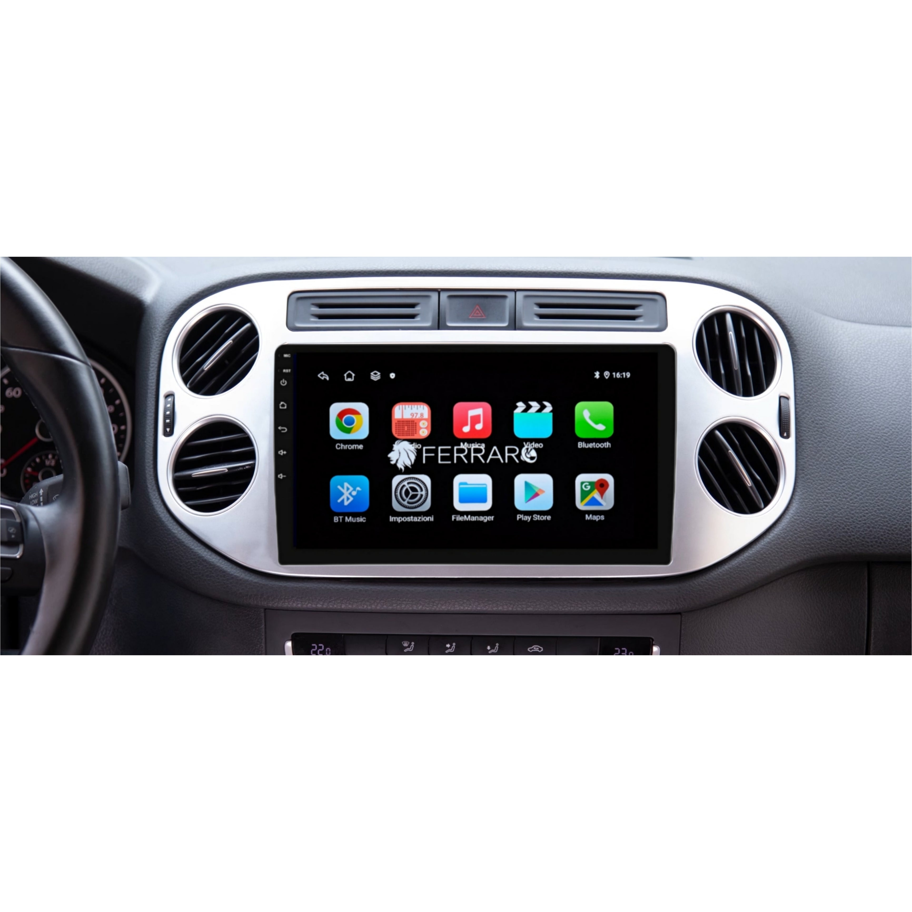 Autoradio per Volkswagen Tiguan, Plus 9" | 2006-2016 | Android | Bluetooth | CarPlay | Android Auto | 2GB/4GB/6GB/8GB Ram