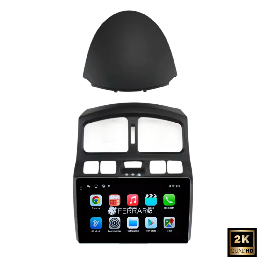 Autoradio per Hyundai Santa Fe (2006-2012) 9" 2K, Android, Bluetooth, CarPlay, Android Auto, 12/256GB Ram