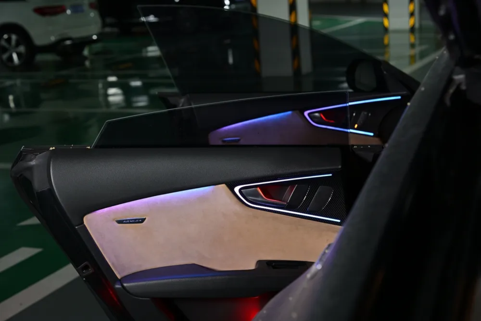 Ambient Light per Audi A7 C7 (2011-2018), 64 Colori RGB