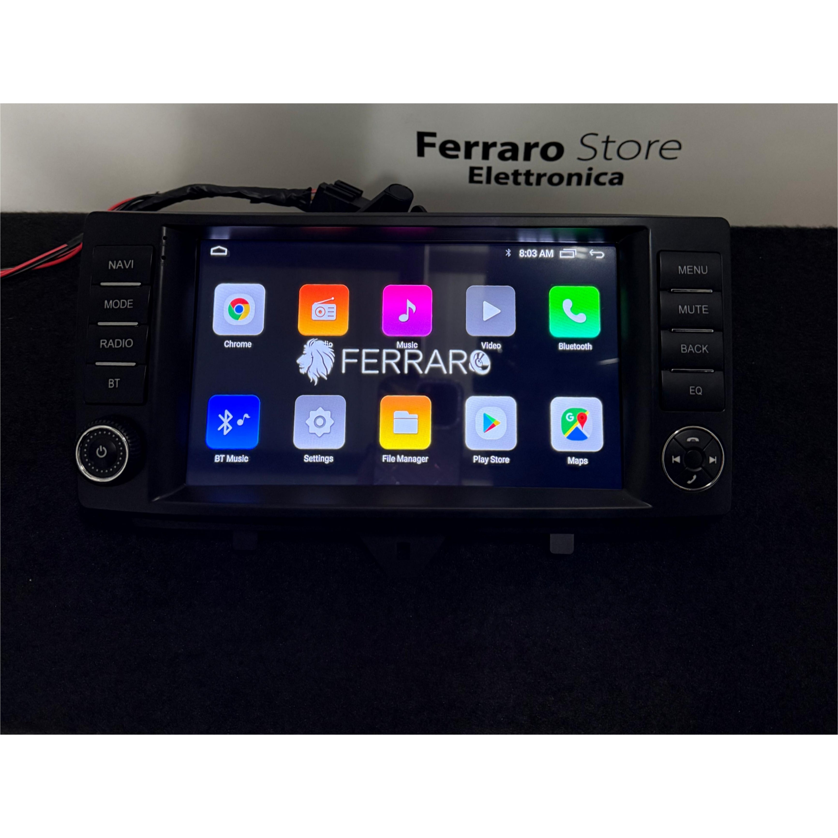 Autoradio per Smart 451 7" | 2002-2015 | Android | Bluetooth | CarPlay | Android Auto | 2GB/4GB/6GB/8GB Ram