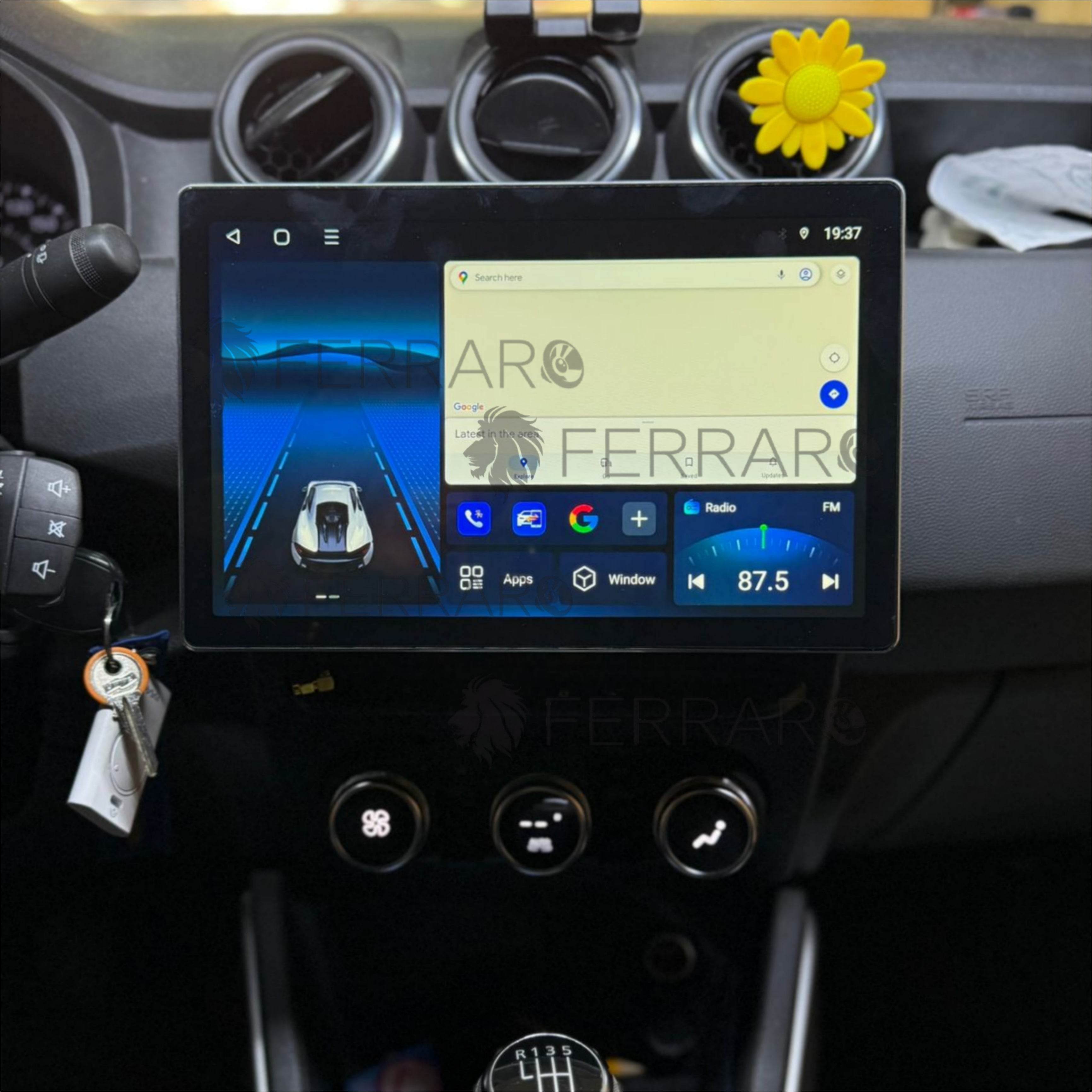 Autoradio per Renault Arkana | Duster 11.5"| 2018-2021 | Android | Bluetooth | CarPlay | Android Auto | 4/64GB Ram