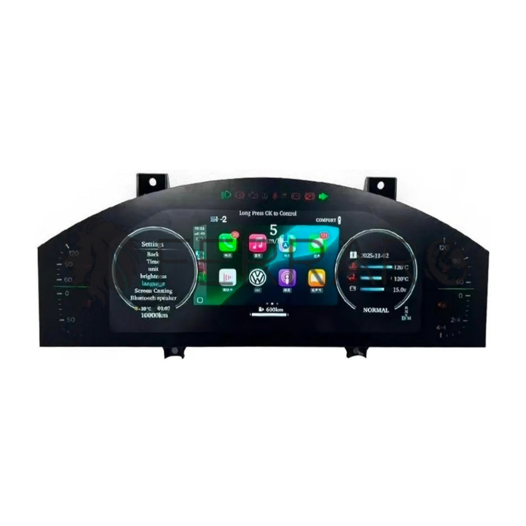 (PRENOTA) Virtual Cockpit 12.3" per Porsche Cayenne GTS 955 (2002-2006), HD Ultra, CarPlay e Android Auto