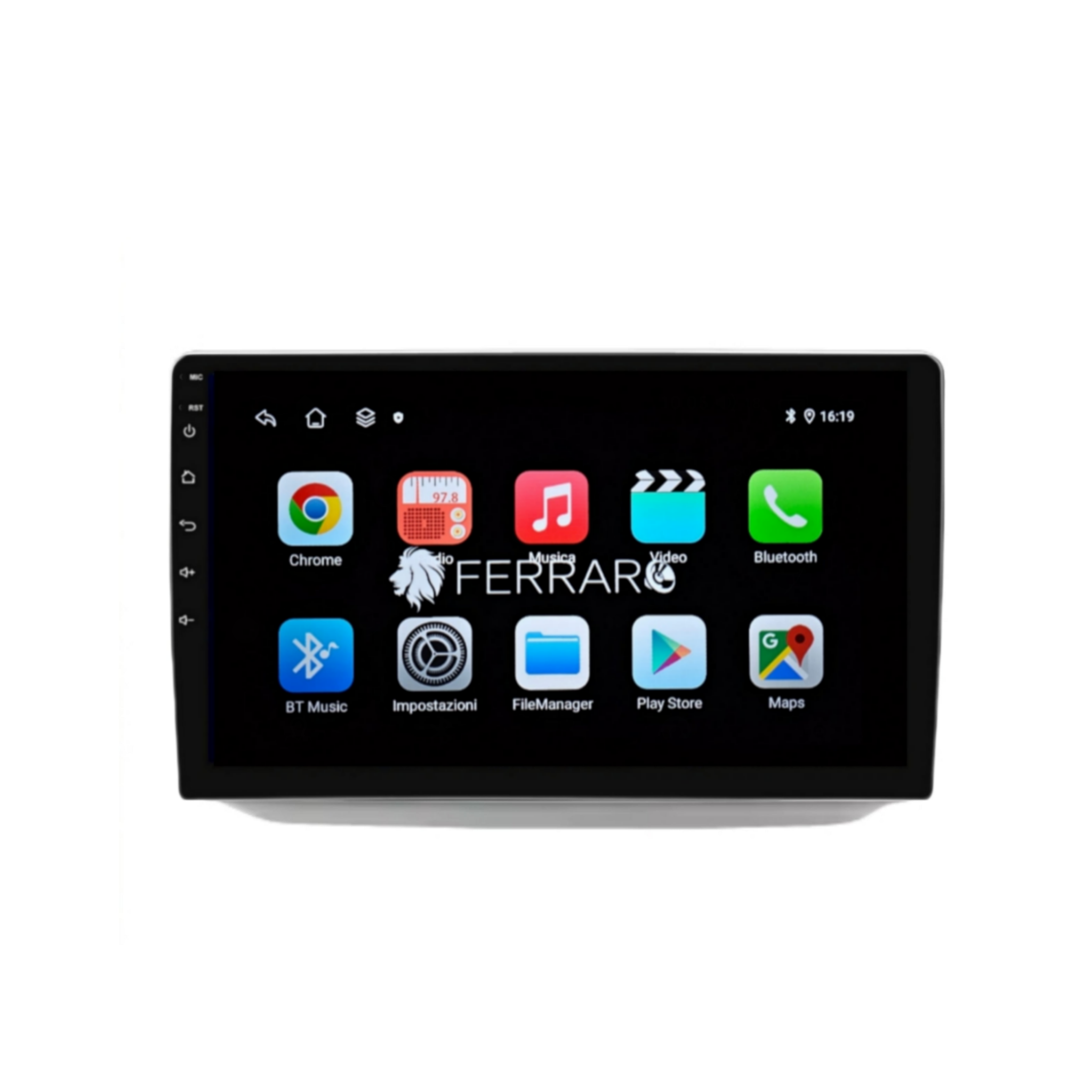 Autoradio Android 13 8 Core Per Fiat 500X 2014-2020 | 7" IPS Touch, CarPlay, DSP, 4G+64G, Retro Camera E FM RDS