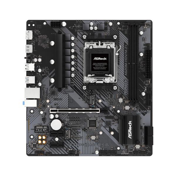 Asrock A620M-HDV/M.2+ AMD A620 Presa di corrente AM5 micro ATX
