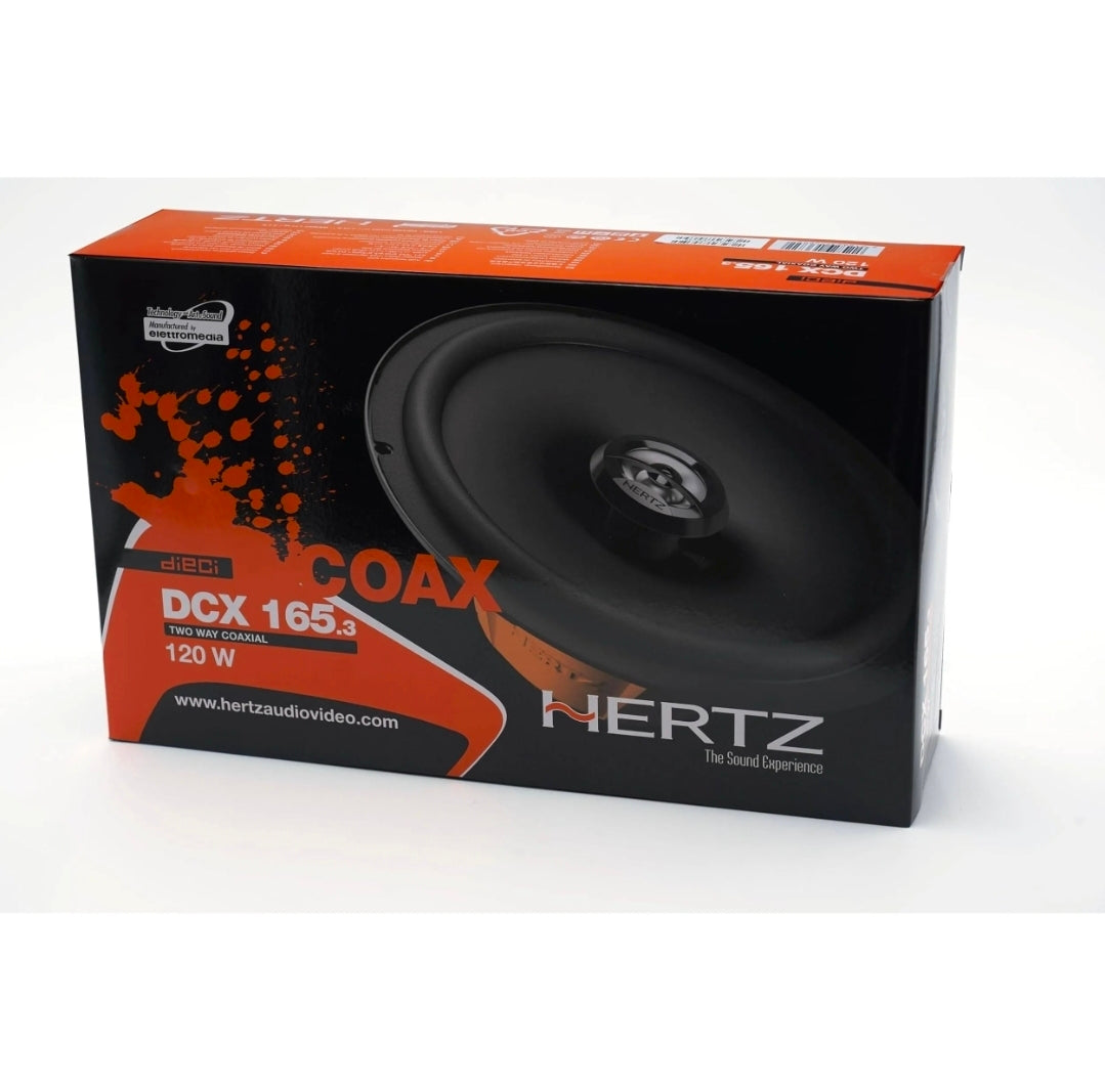 Hertz DCX 165.3, Coppia Altoparlanti Coassiali 2 Vie, Twe, 165mm, 120w