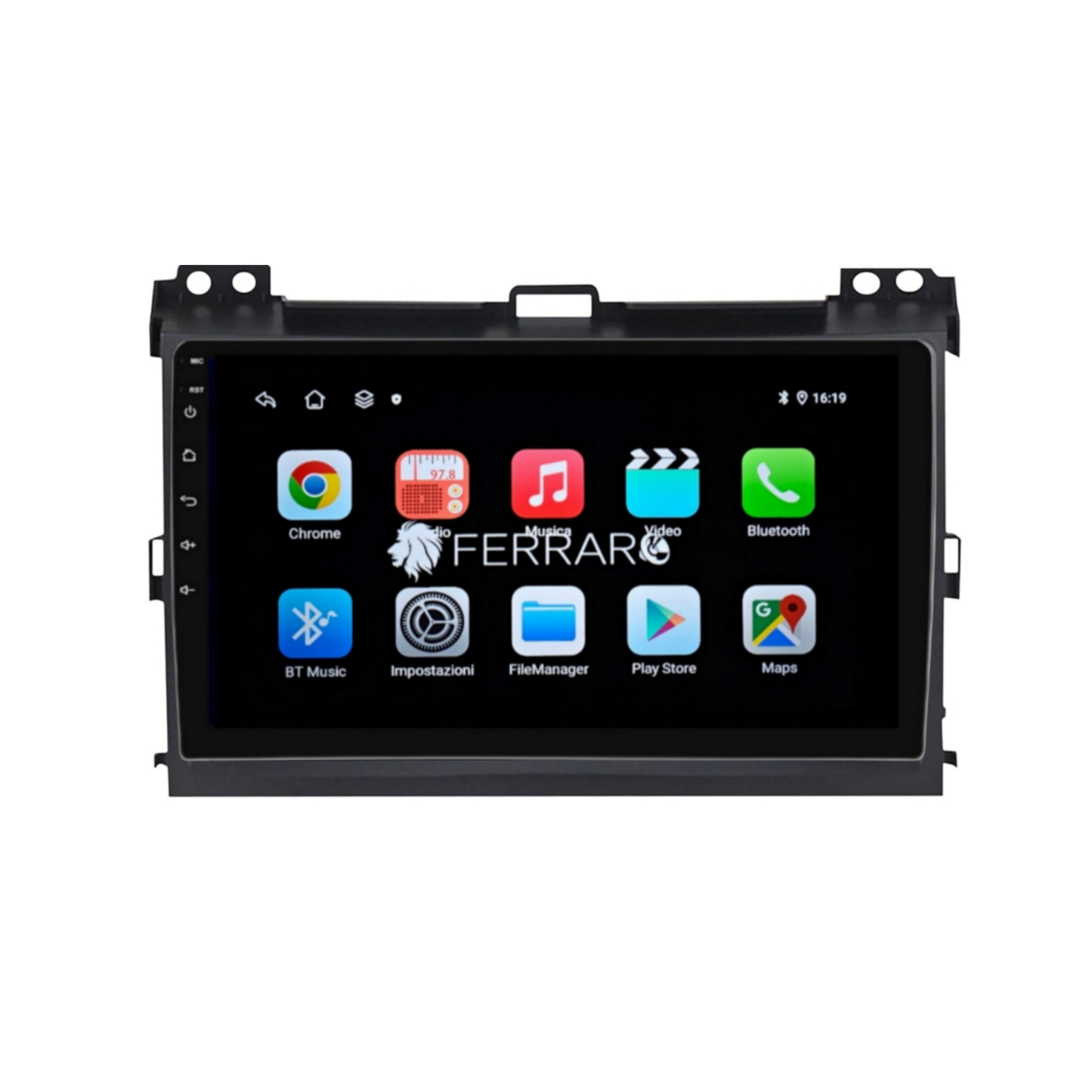Autoradio per Toyota Land Cruiser Prado 120 9" | 2004-2009 | Android | Bluetooth | CarPlay | Android Auto | 2GB/4GB/6GB/8GB Ram