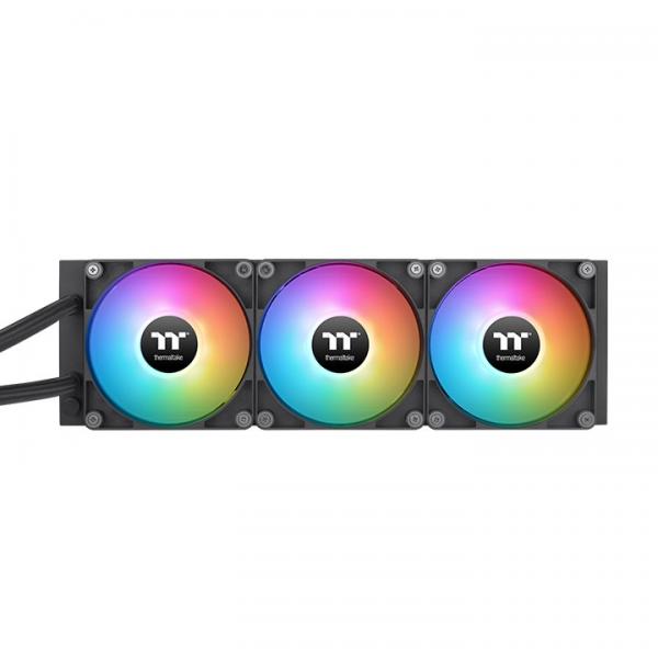 Thermaltake TH360 V2 Ultra, Processore Raffreddatore di liquidi tutto in uno, 12 cm, Nero