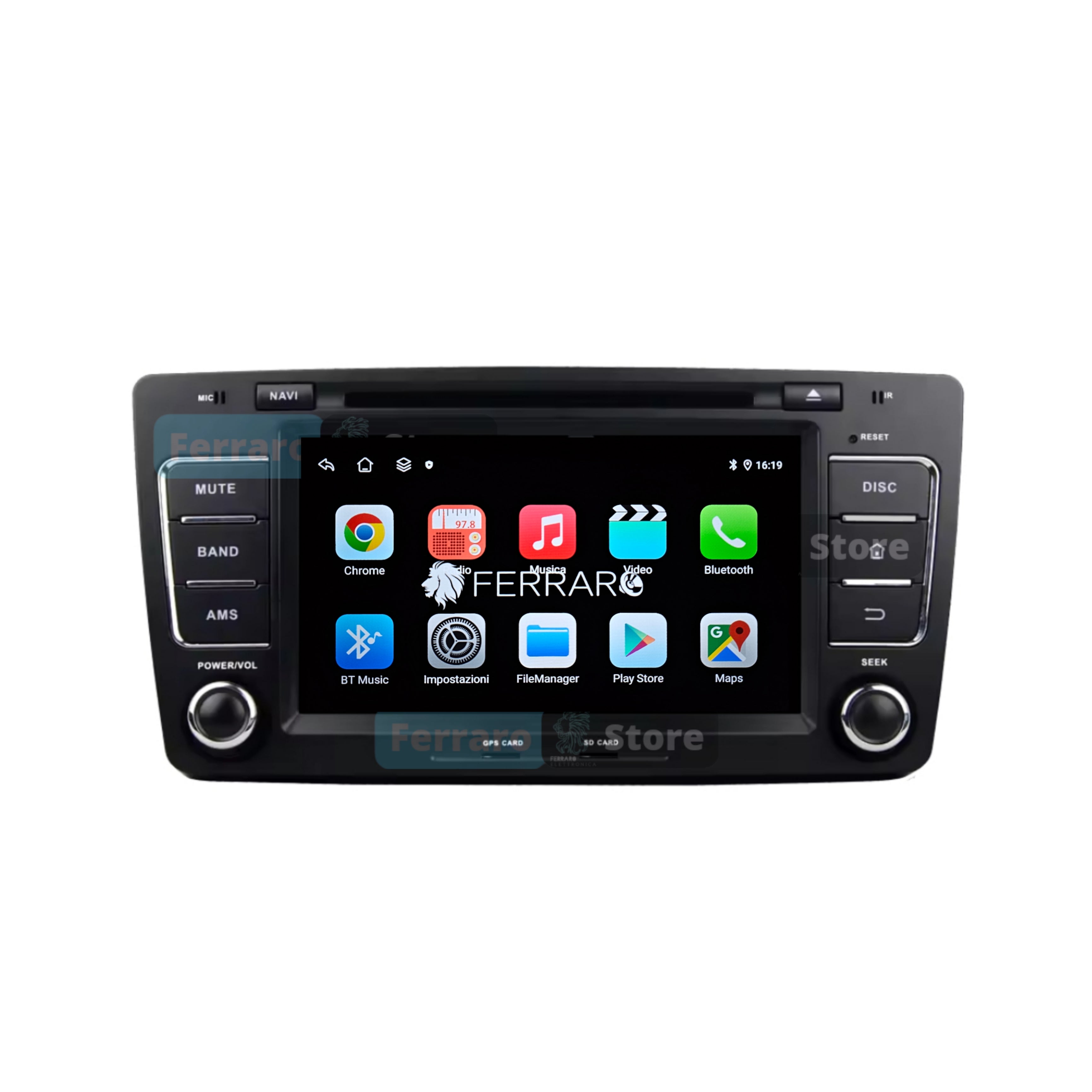 Autoradio per Skoda Octavia MK2 8" | 2004-2014 | Android | Bluetooth | CarPlay | Android Auto | 4GB/8GB Ram