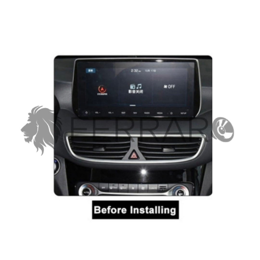 Kit Montaggio Autoradio 9"Pollici Hyundai Tucson (Dal 2018>) Mascherina, Cablaggio per Autoradio Android