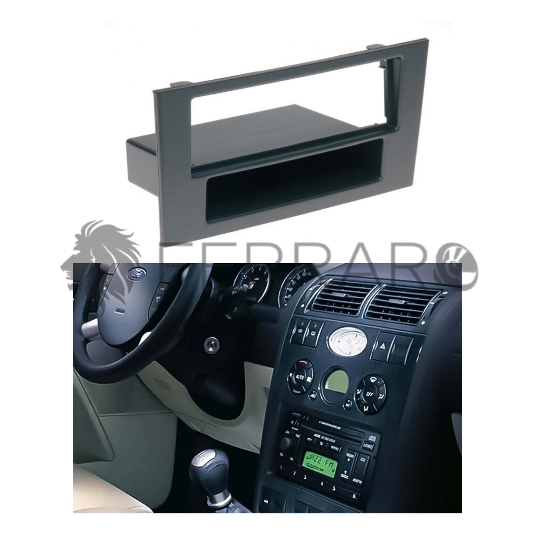 Mascherina 1DIN con Cassetto | Ford Mondeo (2003-2007)