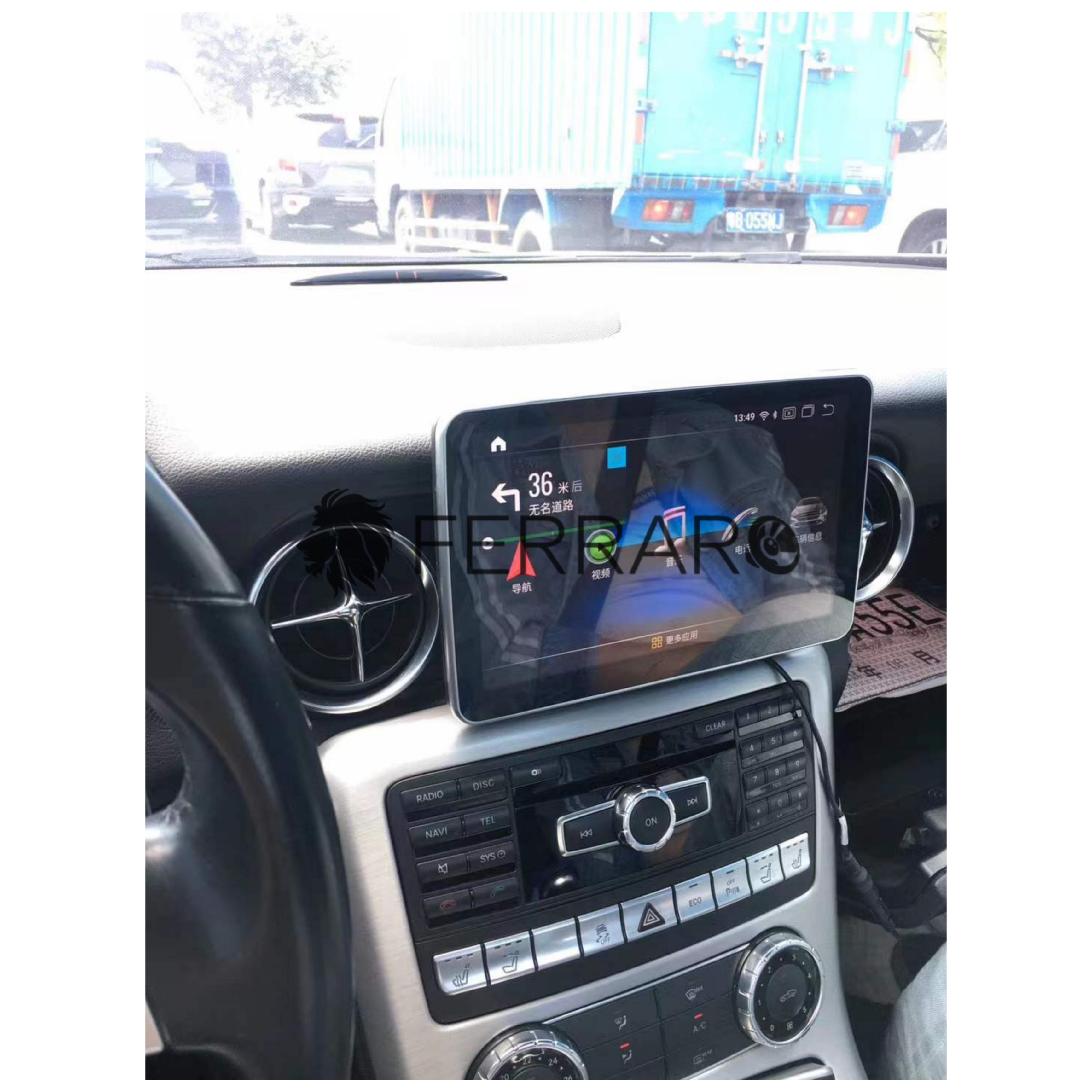 Autoradio per Mercedes SLK, R172 12.3" | 2011-2019 | Android | Bluetooth | CarPlay | Android Auto | 8/128GB Ram