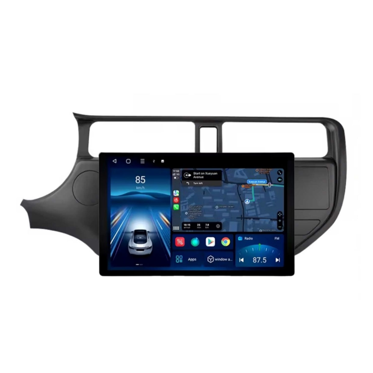 Autoradio per Kia Rio 11.5" (2011-2015) Android, Bluetooth, CarPlay, Android Auto, 4/64GB Ram
