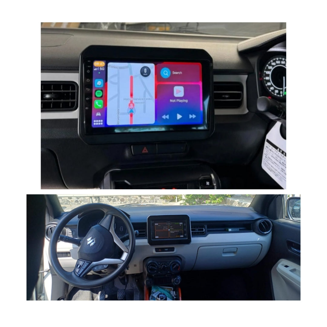 Autoradio per Suzuki Ignis 9" 2K (Dal 2016>) | Android | Bluetooth | CarPlay | Android Auto | 12/256GB Ram