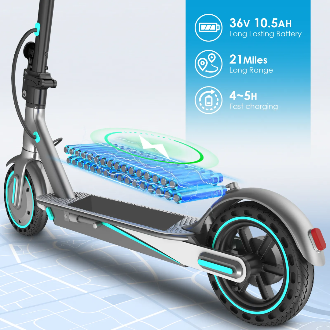 FerraroStore V8, Monopattino Pieghevole, 8.5", Batteria 36V