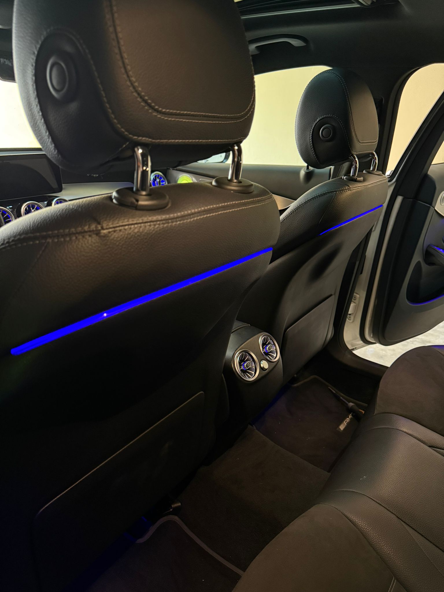 Ambient Light per Merdedes GLC X253, Classe C W205, 64 Colori RGB