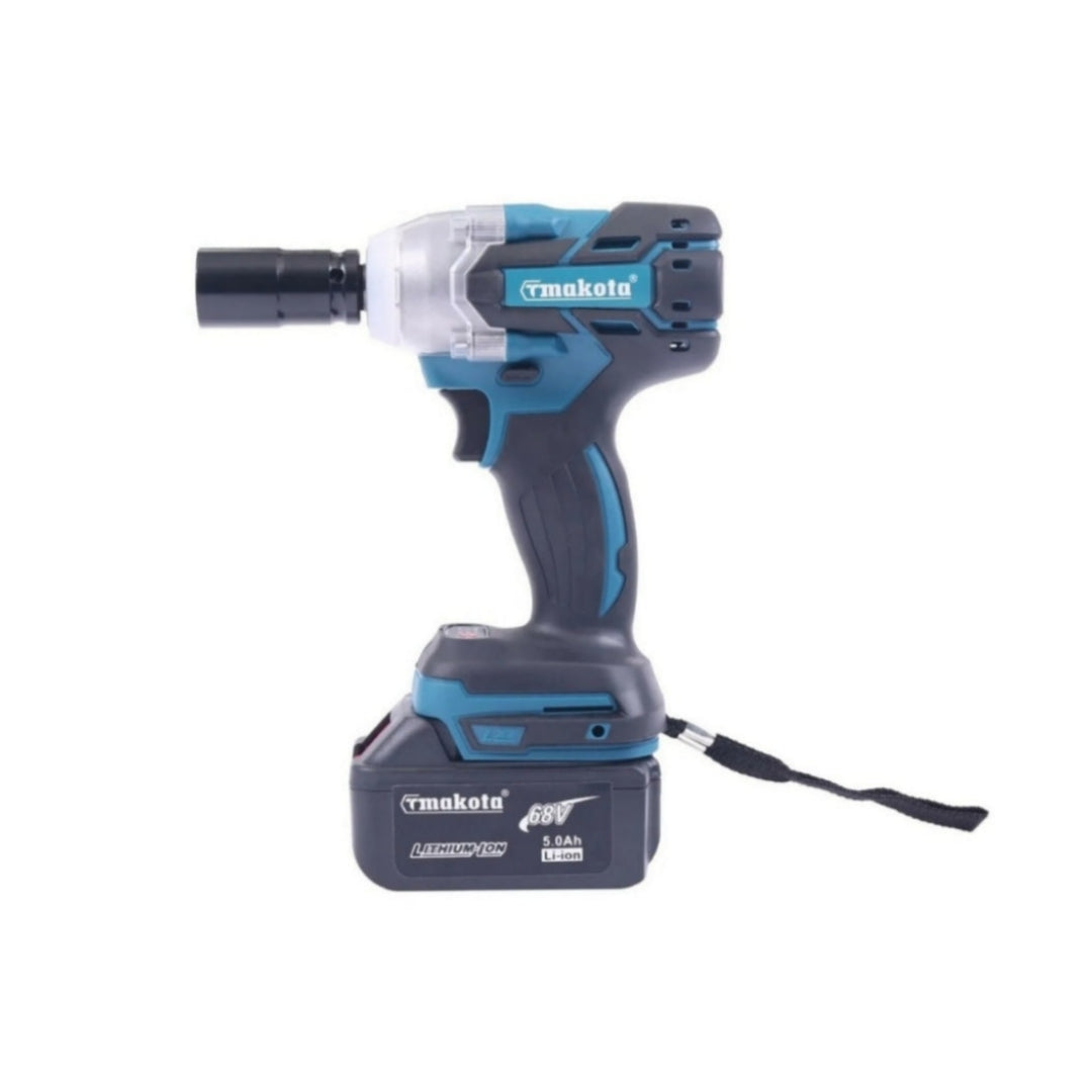 Avvitatore ad Impulsi, Doppia Batteria 68v, Svitatore, Avvitatore Bulloni, Auto, 5aH