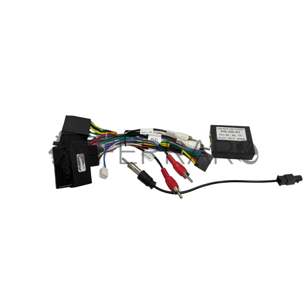 Cablaggio per Audi A4 B6 (2000-2009) Recupero Comandi al Volante per Autoradio Android