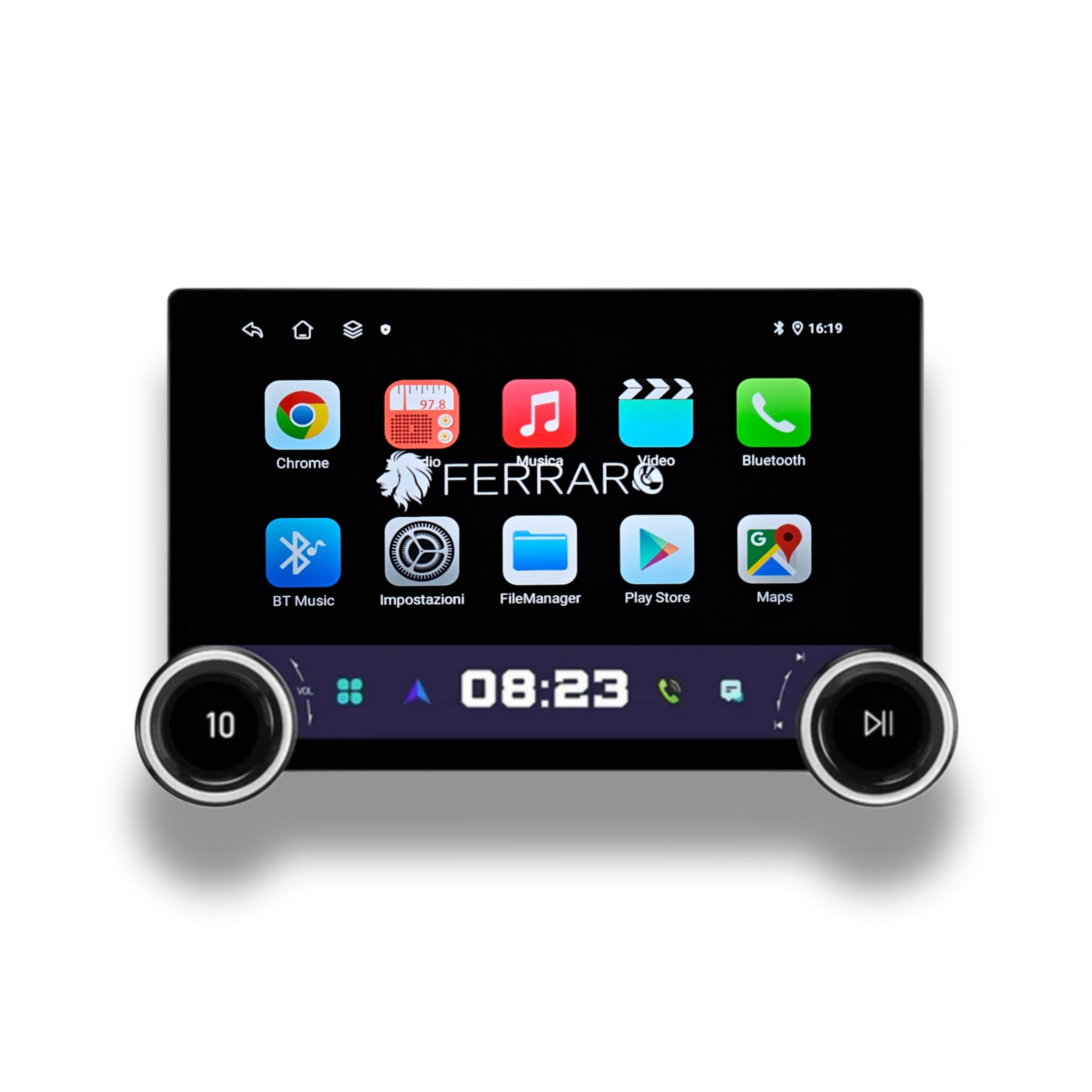 Autoradio per Jeep Wrangler 4 JL 11.8" 2K | 2017-2025 | Android | Bluetooth | CarPlay | Android Auto | 4/64GB Ram