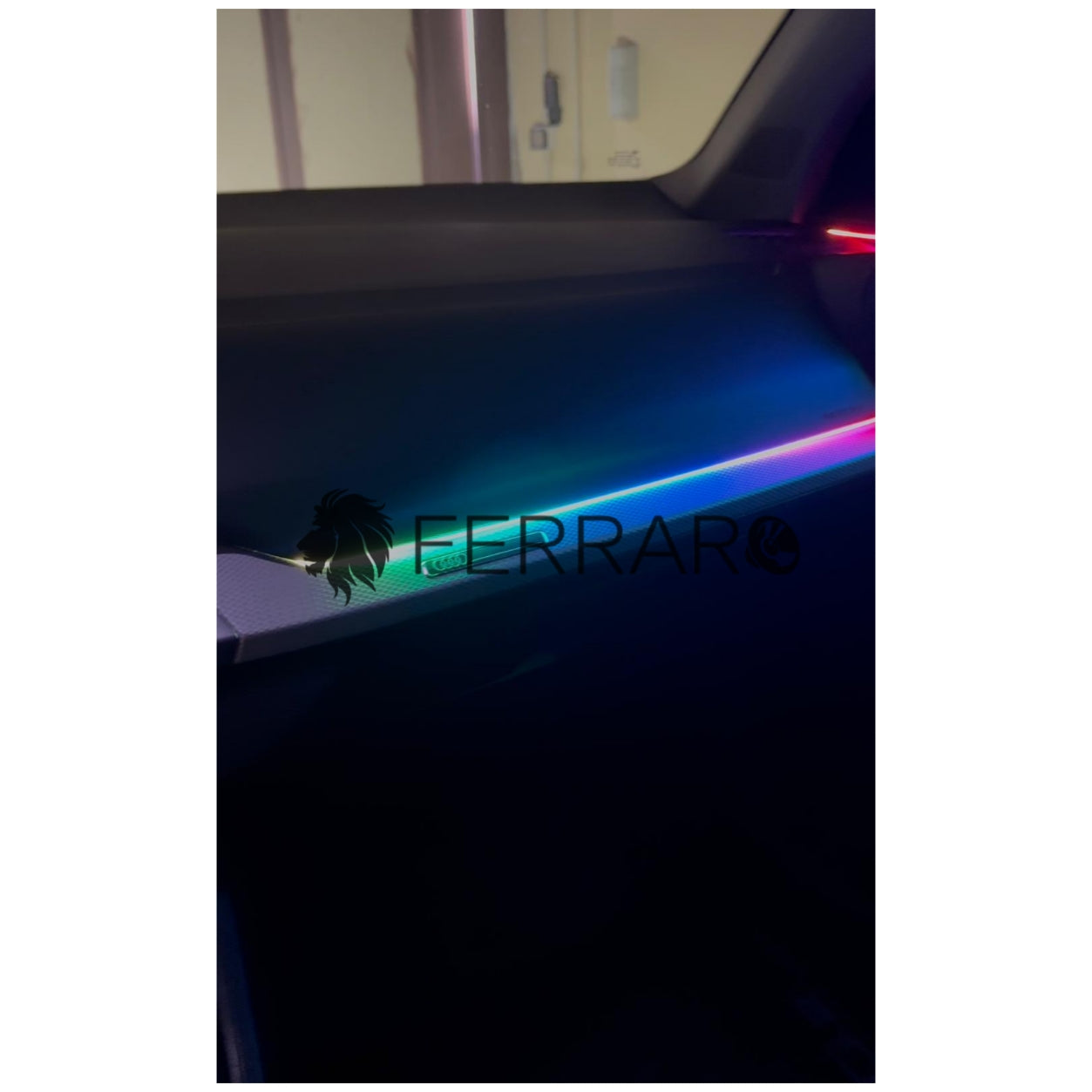 Ambient Light per Audi Q2 (2016-2024) | Universale | Luci Ambiente con Comando da App | RGB Led Interior | Led Dinamico