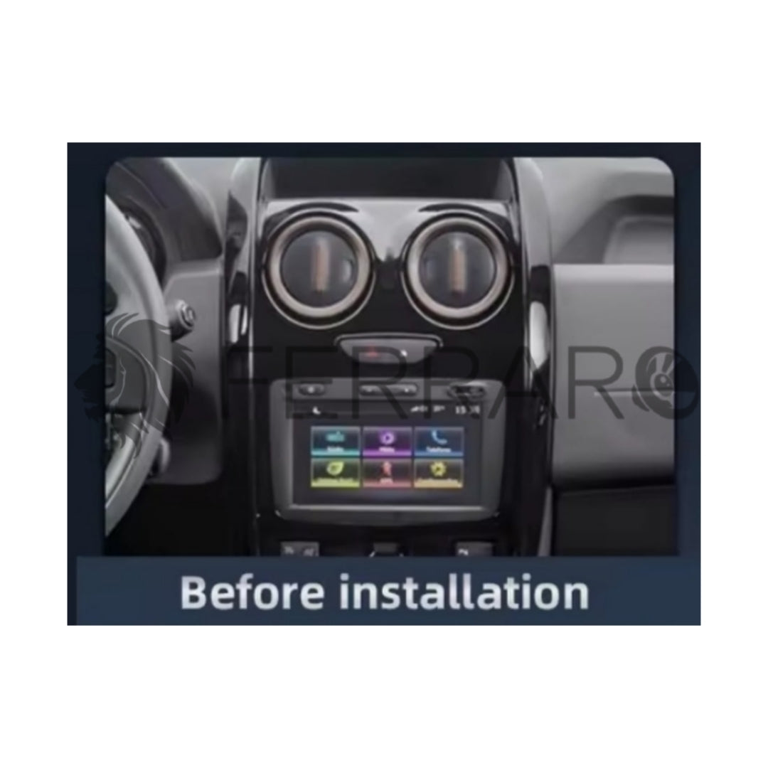 Kit Montaggio Autoradio 9"Pollici Renault Duster, Lada Largus Mascherina, Cablaggio Autoradio Android