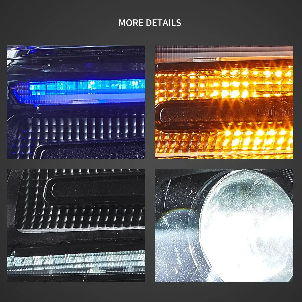 Fanali Anteriore Completo per Jeep Grand Cherokee WK2 (2014-2021) a LED