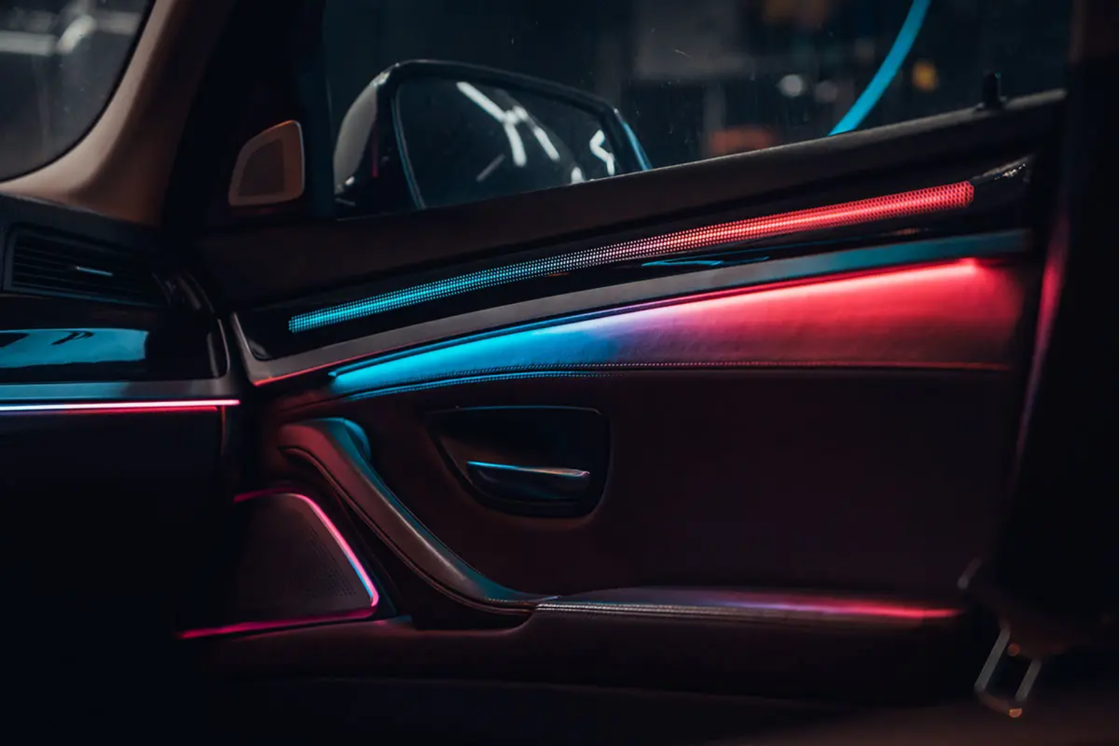 Ambient Light per BMW Serie 5 F10, F11 (2011-2017), 256 Colori, APP